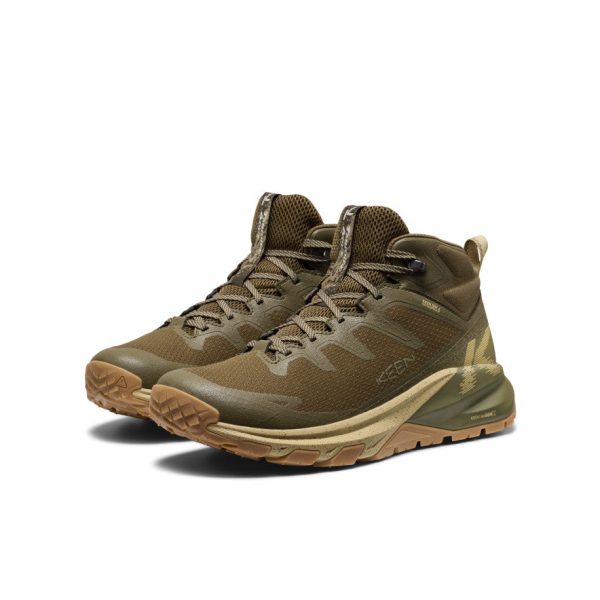 Men's Targhee Apex Waterproof Hiking Boot  |  Dark Olive/Khaki