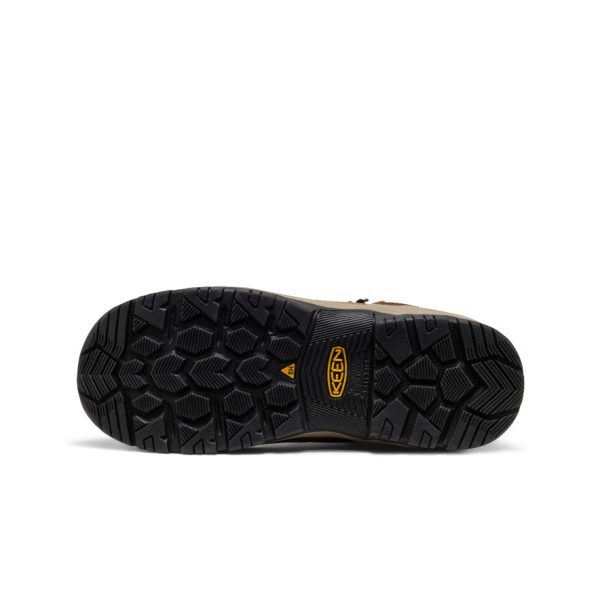 Men's Skokie Waterproof Work Boot (Carbon Toe)  |  Dark Earth/Black