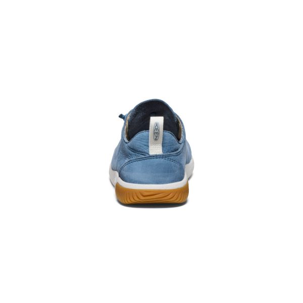 Big Kids' KNX Leather Sneaker  |  Coronet Blue/Vapor