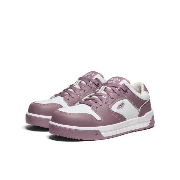 Women's Overton Work Shoe (Carbon Toe)  |  Toadstool/Star White