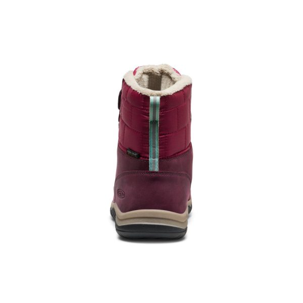Big Kids' Kanibou Waterproof Winter Boot  |  Fig/Pink Lemonade