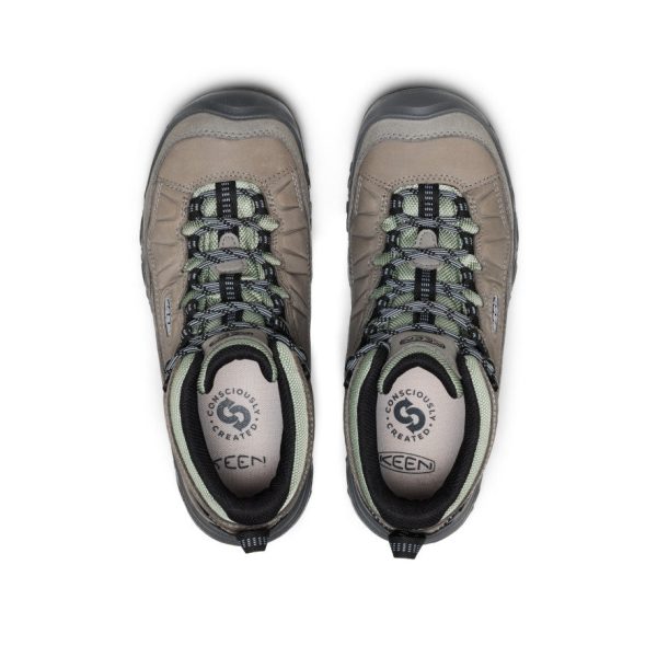 Women's Targhee IV Waterproof Hiking Boot  |  Steel Grey/Lily Pad