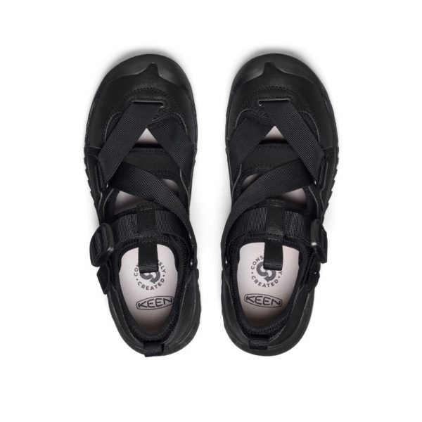 All Gender Hoodzerra Sandal  |  Black/Black
