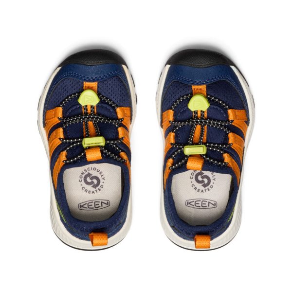 Toddlers' Motozoa Sneaker  |  Naval Academy/Bright Marigold