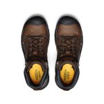 Men's Mt Vernon II 6 Waterproof Boot (Steel Toe)  |  Dark Earth/Black