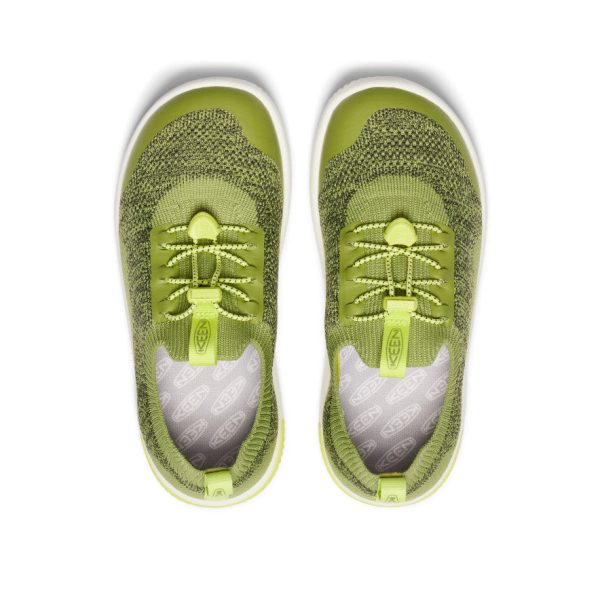 Big Kids' KNX Knit Sneaker  |  Iguana/Evening Primrose