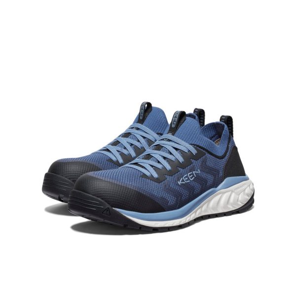 Women's Arvada Shift ESD Work Sneaker (Carbon Toe)  |  Vintage Indigo/Faded Denim