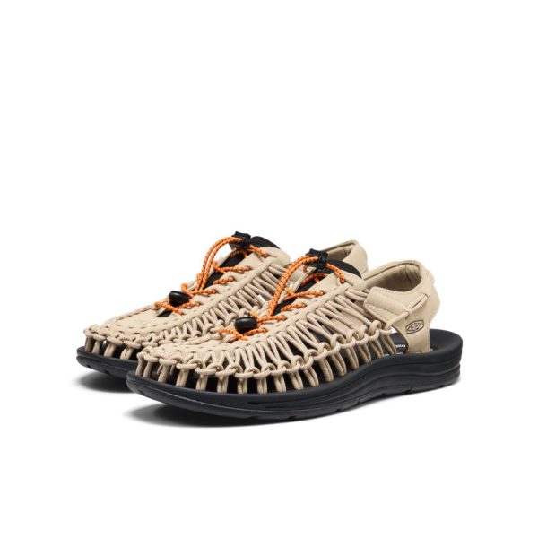 Men's UNEEK Sneaker  |  Safari/Orange Peel