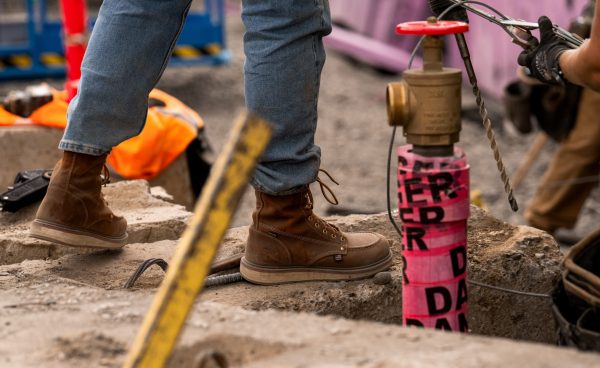 Men's Liberty 8 Waterproof Boot (Soft Toe)  |  Leather Brown/Birch