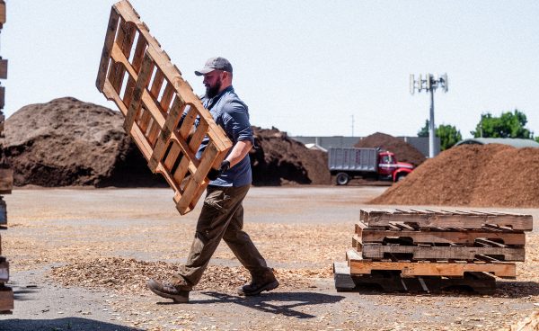 Men's Skokie Waterproof Work Boot (Carbon Toe)  |  Magnet/Black