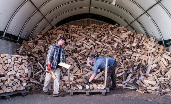 Men's Skokie Waterproof Work Boot (Carbon Toe)  |  Dark Earth/Black