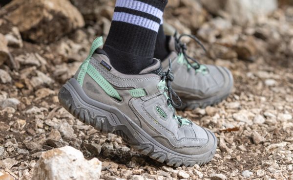 Women's Targhee IV Waterproof Hiking Shoe | Abbey Stone/Lily Pad
