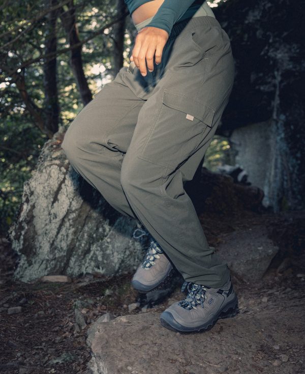 Women's Targhee IV Waterproof Hiking Boot  |  Steel Grey/Lily Pad