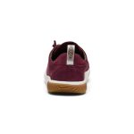 Big Kids' KNX Leather Sneaker  |  Fig/Star White