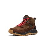 Big Kids' Hightrail Waterproof Hiking Boot  |  Dark Earth/Garnet