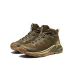 Men's Targhee Apex Wide Waterproof Hiking Boot  |  Dark Olive/Khaki
