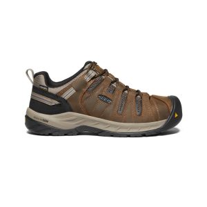 Men's Flint II Waterproof (Steel Toe) | Cascade Brown/Orion Blue